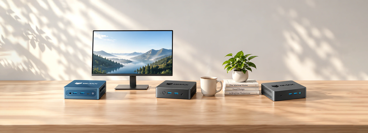 BMAX tablet use case for remote work and online video conferencing, showing a professional using split-screen multitasking with a keyboard setup.