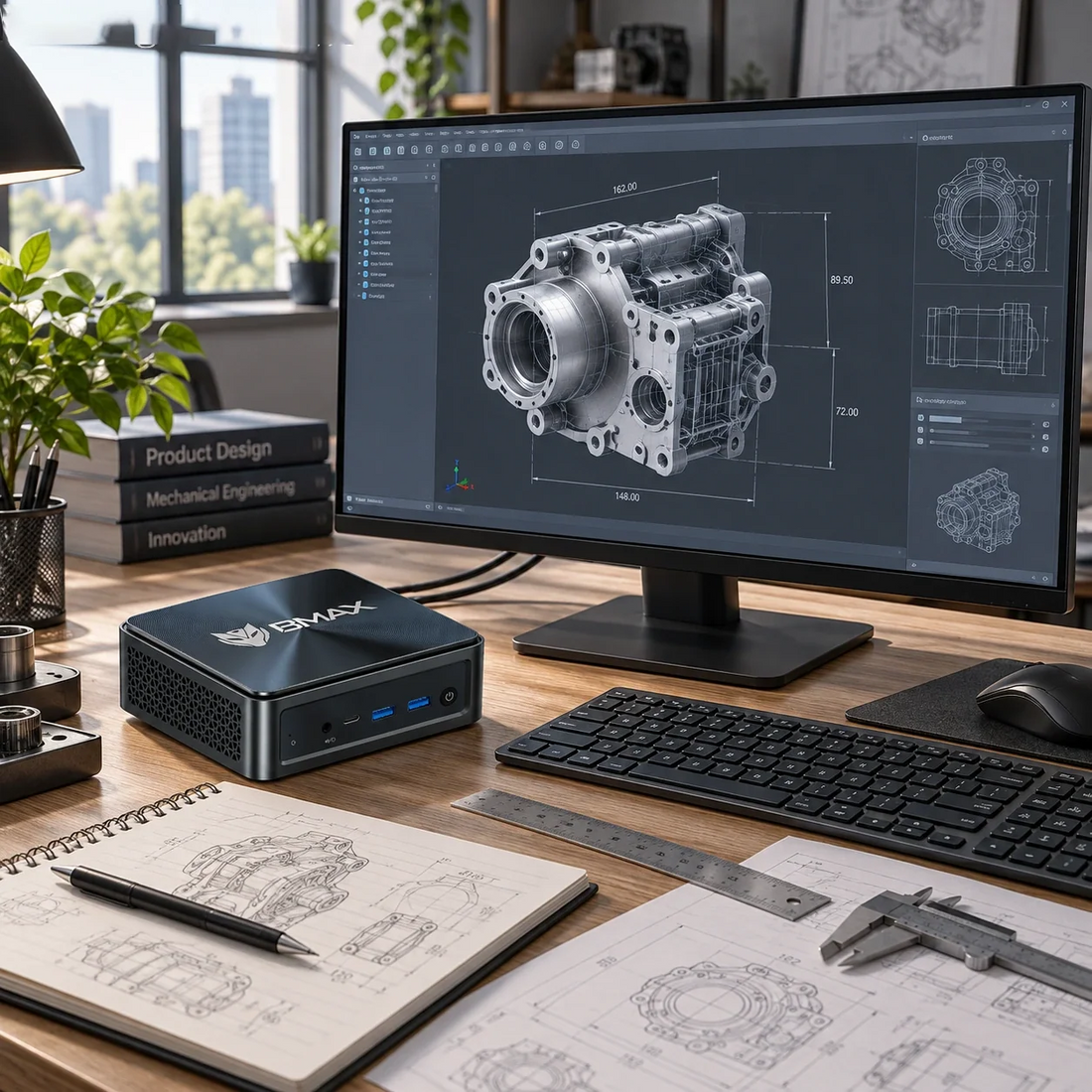 Best Mini PCs for CAD and 3D Design in 2026: Requirements for CPU, RAM, and GPU
