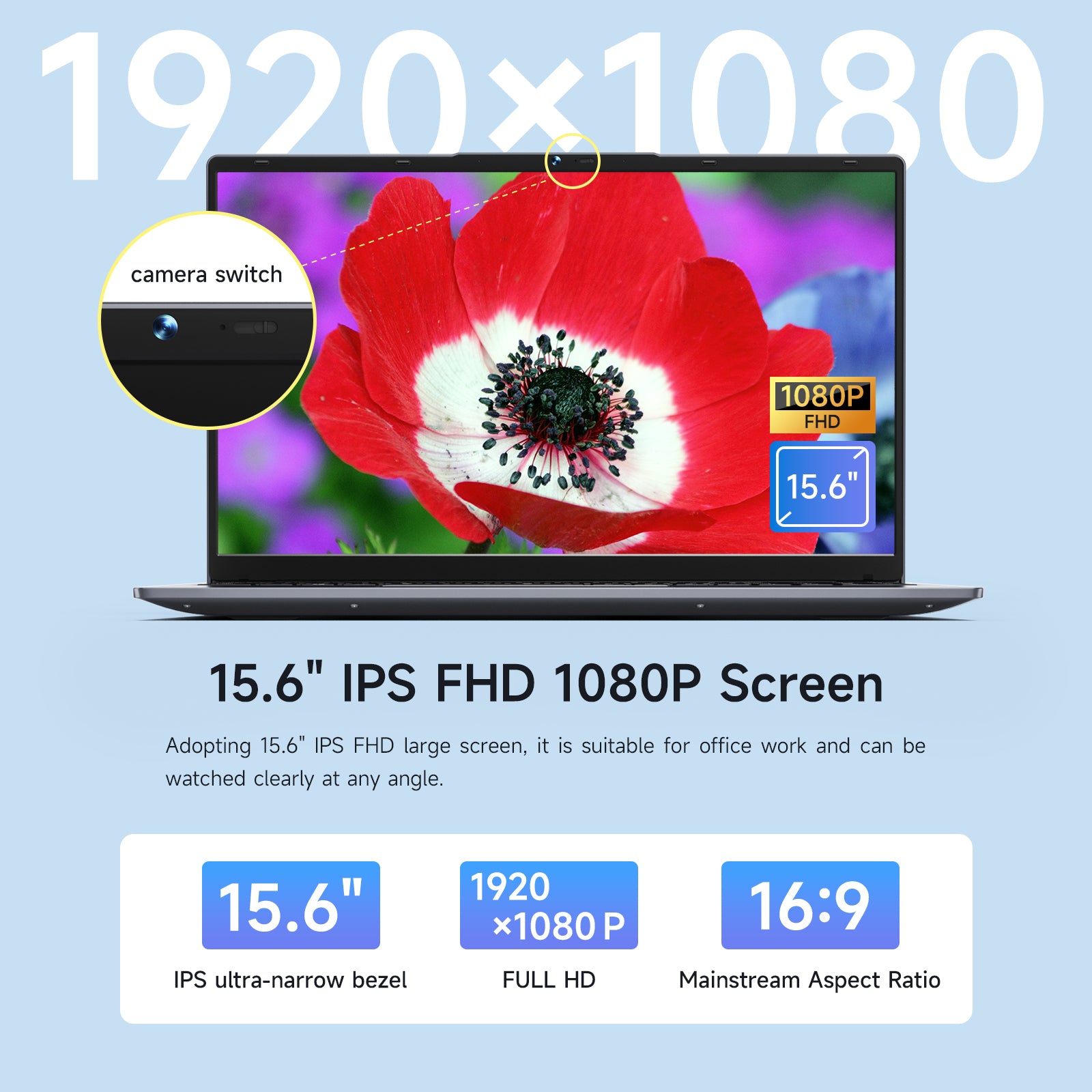 Bmax MaxBook X15 Pro N95 16GB RAM 512GB SSD Laptop computer