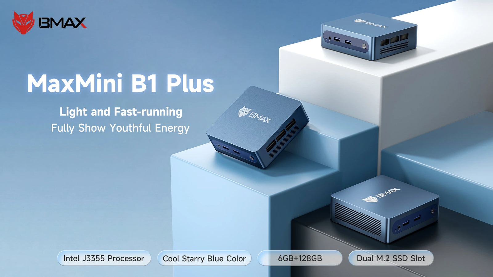 Mini PC BMAX B1 Plus - A+ Image 1