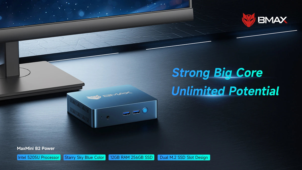 Mini PC BMAX B2 Power | Intel Celeron 5205U A+