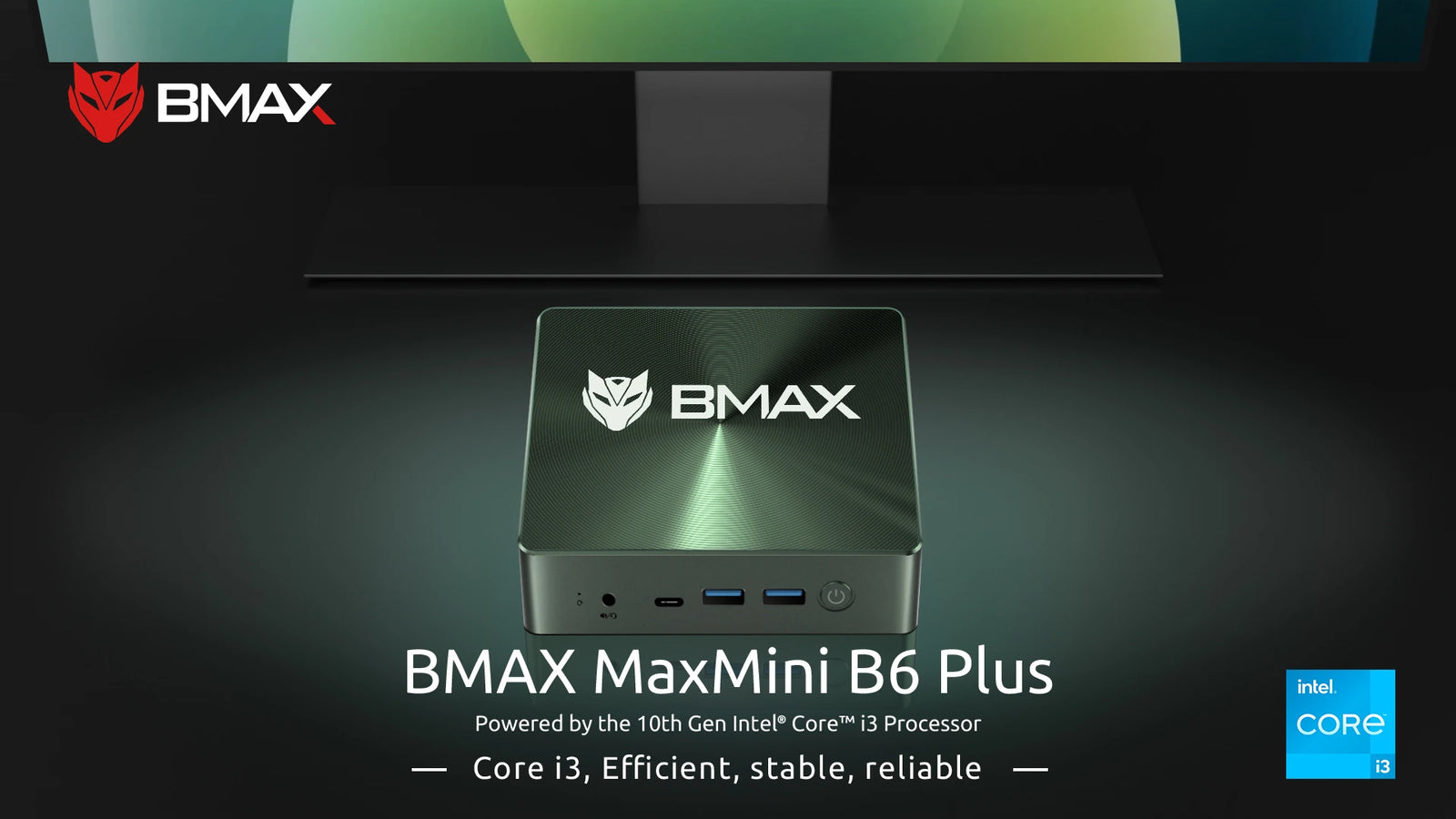 BMAX B6 Plus Mini PC | Intel Core i3-1000NG4 Windows 11 Computer - A+ Image 1