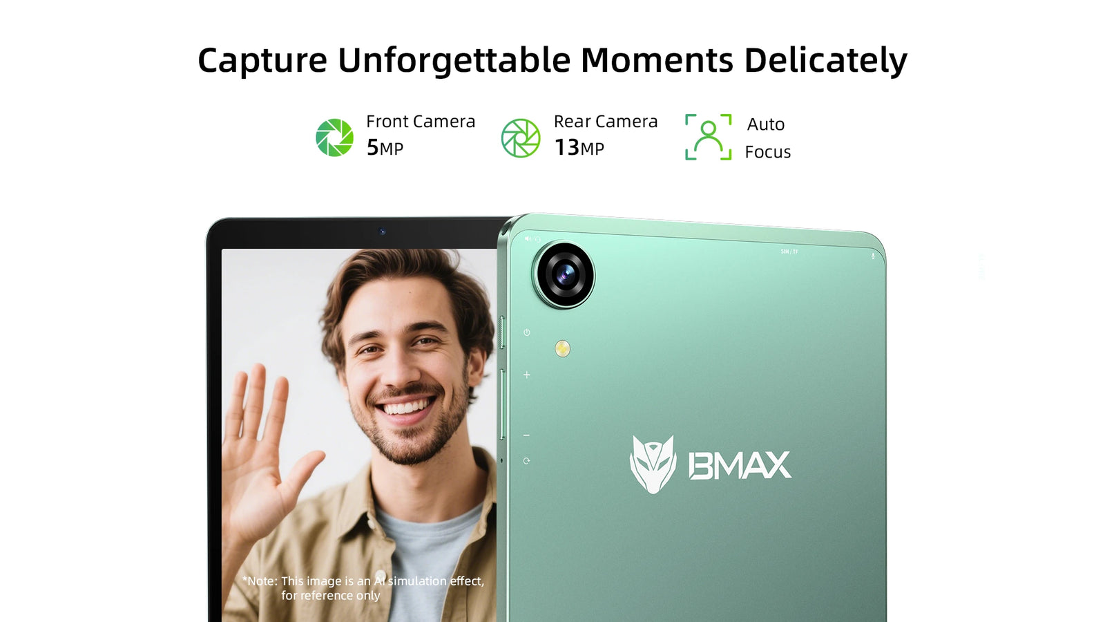 BMAX I8 Plus Tablet | Android 16 WiFi Tablet with Octa-Core Processor - A+ Image 10