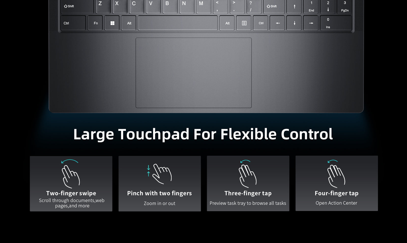 BMAX X17 Power Laptop | Intel Core i9-12900H Windows 11 Pro Laptop with 24GB RAM - A+ Image 10