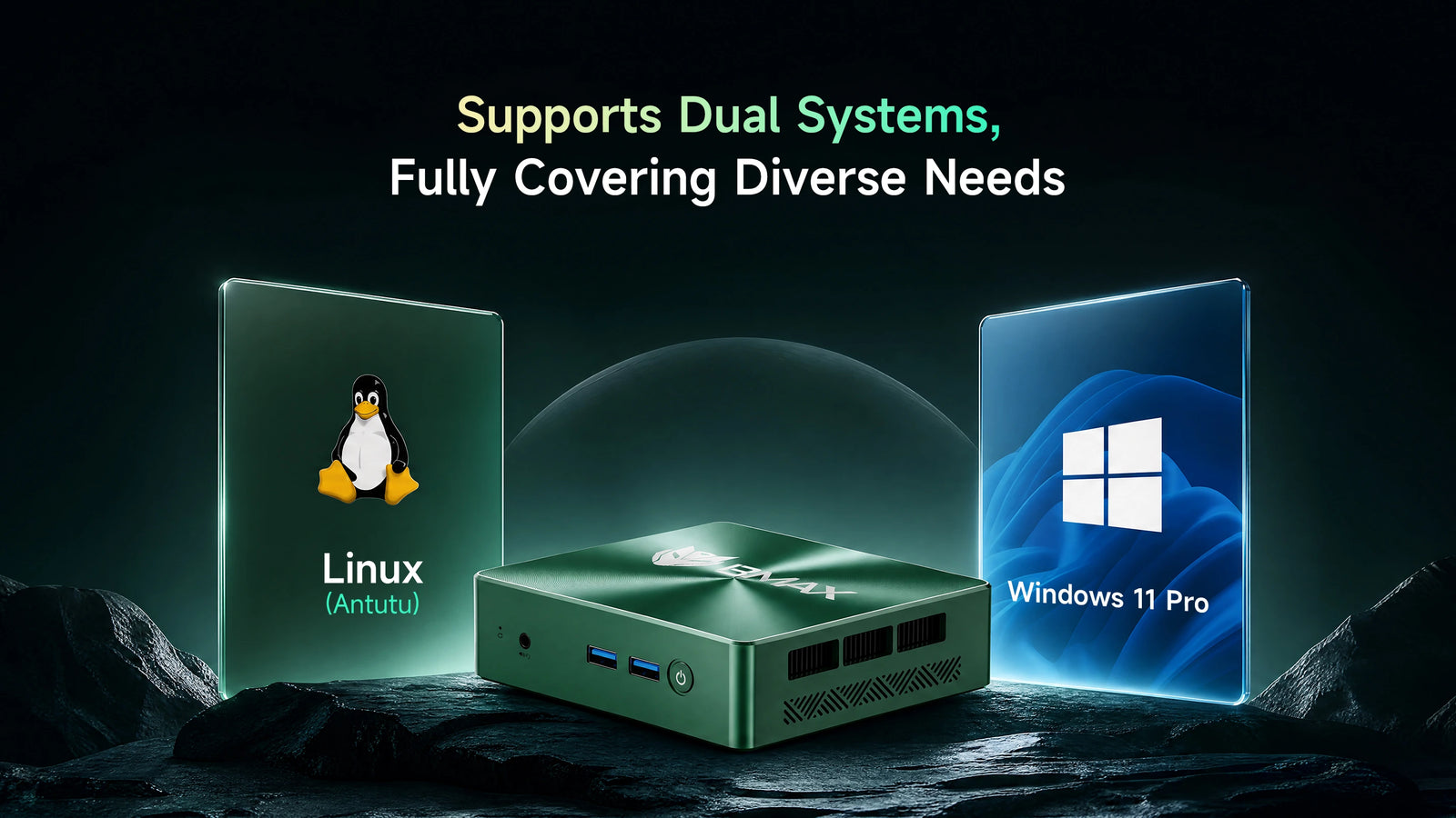 BMAX B6 Mini PC | Intel Core i3-8109U Mini Computer with 12GB RAM and 256GB SSD - A+ Image 13