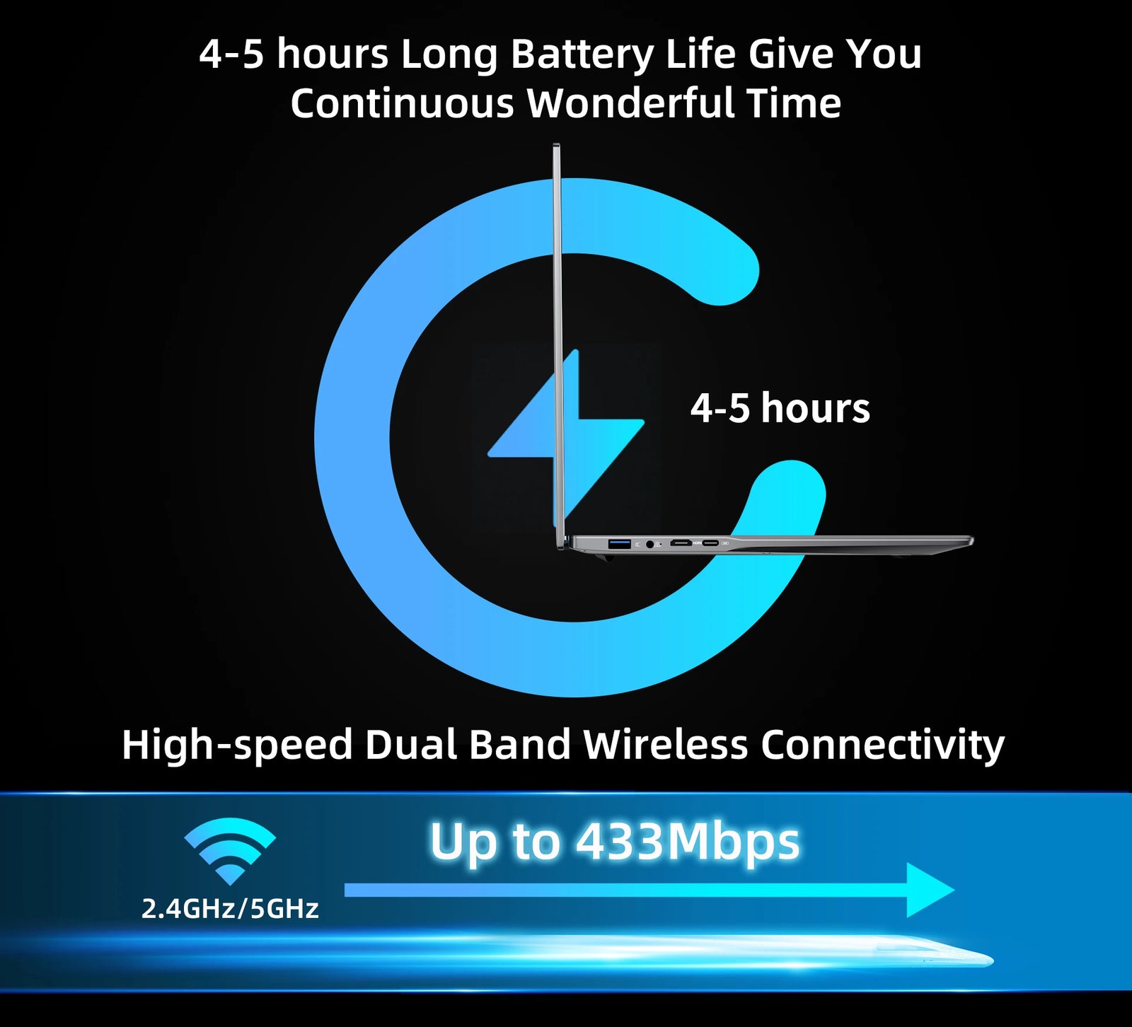 BMAX X15 Pro Laptop | Windows 11 Pro Notebook with Intel N95 Processor - A+ Image 13