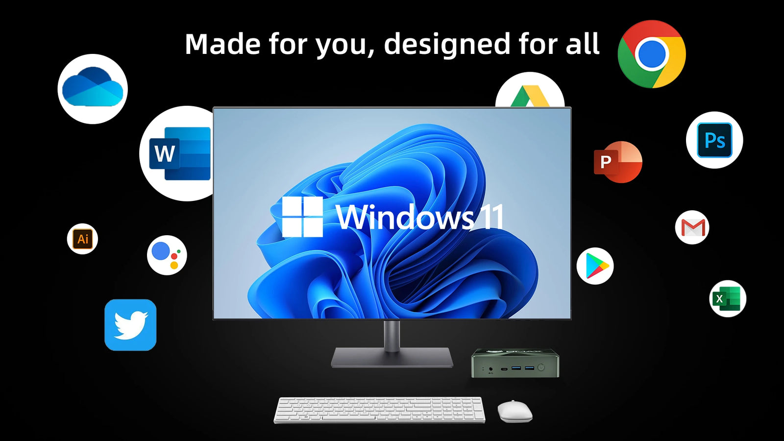 BMAX B6 Plus Mini PC | Intel Core i3-1000NG4 Windows 11 Computer - A+ Image 14