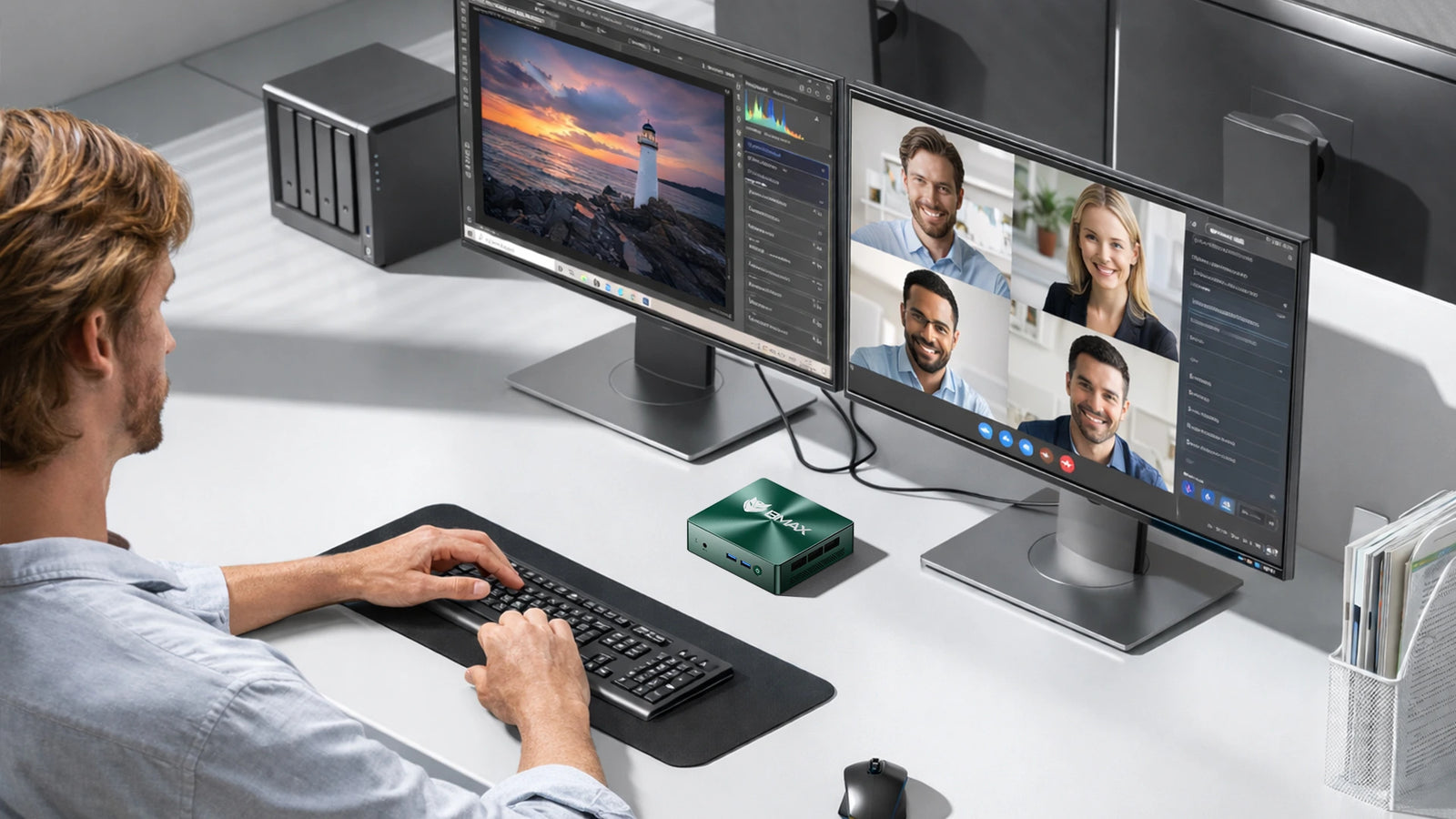 BMAX B6 Turbo Mini PC | Intel Core i5-8257U Windows 11 Computer - A+ Image 15