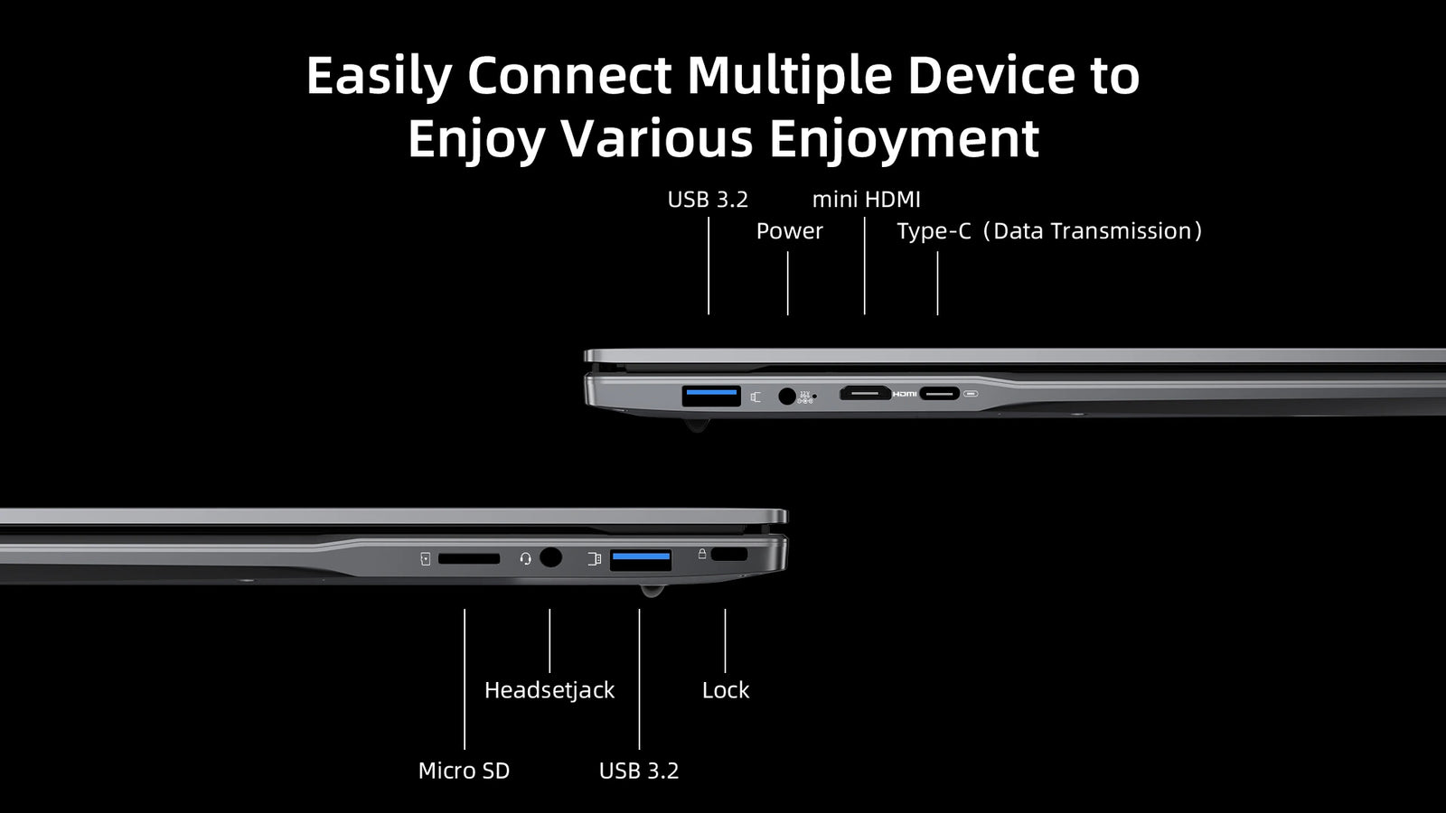 BMAX X15 Pro Laptop | Windows 11 Pro Notebook with Intel N95 Processor - A+ Image 15