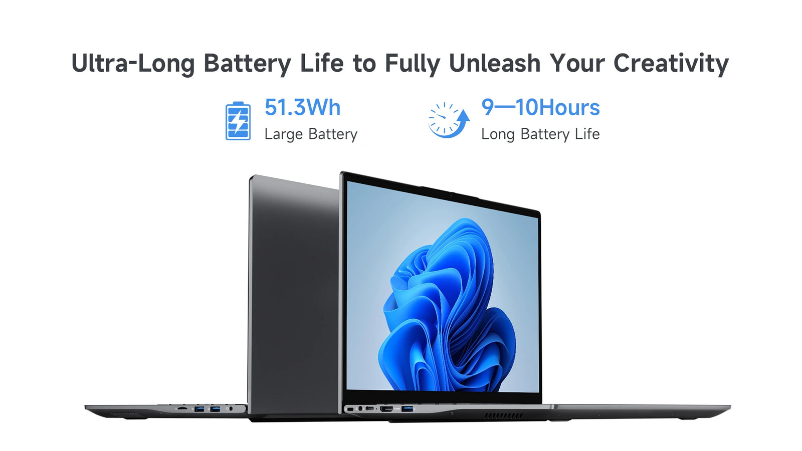 BMAX X17 Turbo Laptop | Intel Core Ultra 5 115U Windows 11 Pro Notebook - A+ Image 15