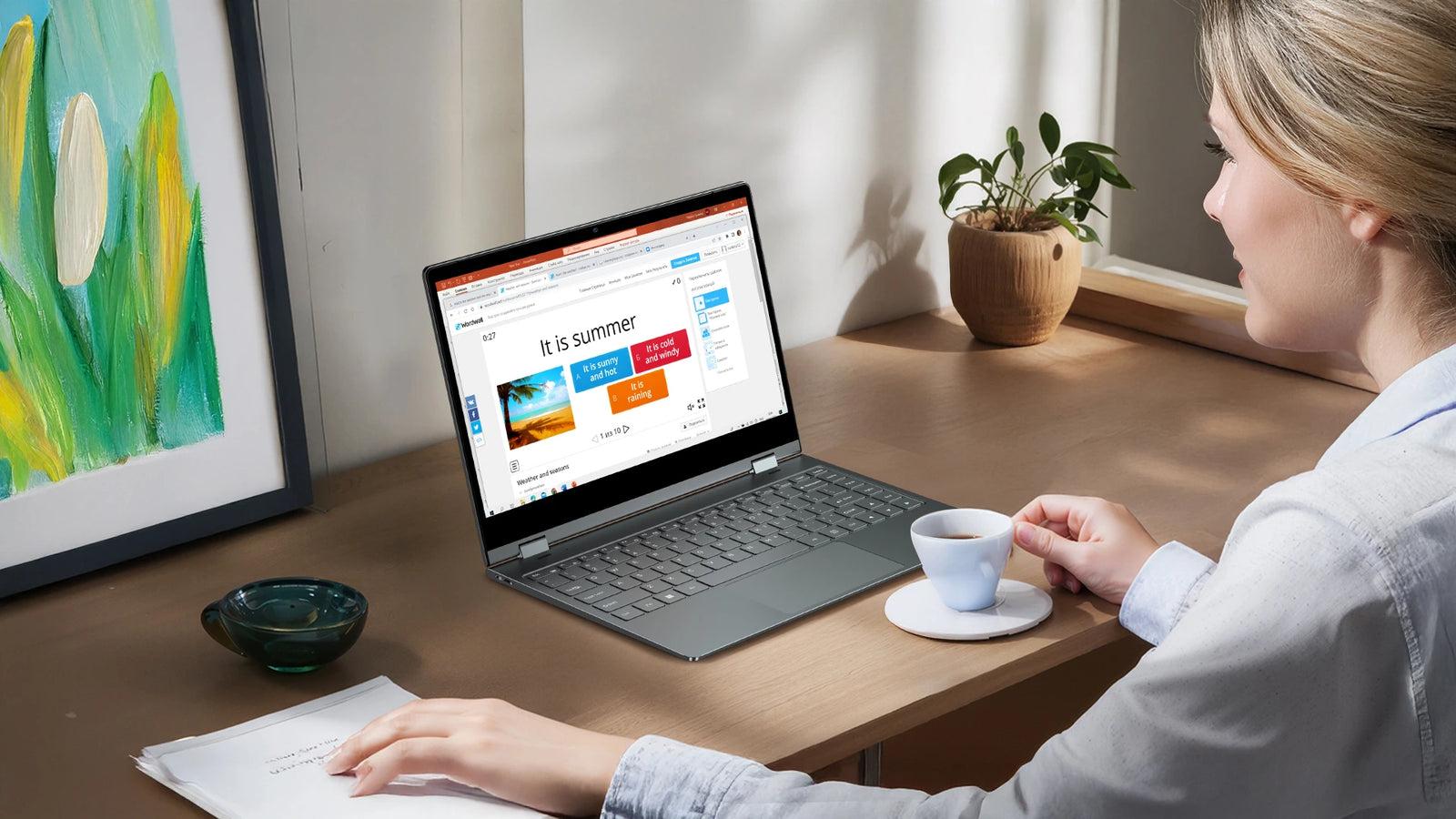 BMAX Y14 Plus Laptop | 360° Touchscreen Windows 11 Pro Notebook with Intel N150 Processor - A+ Image 15