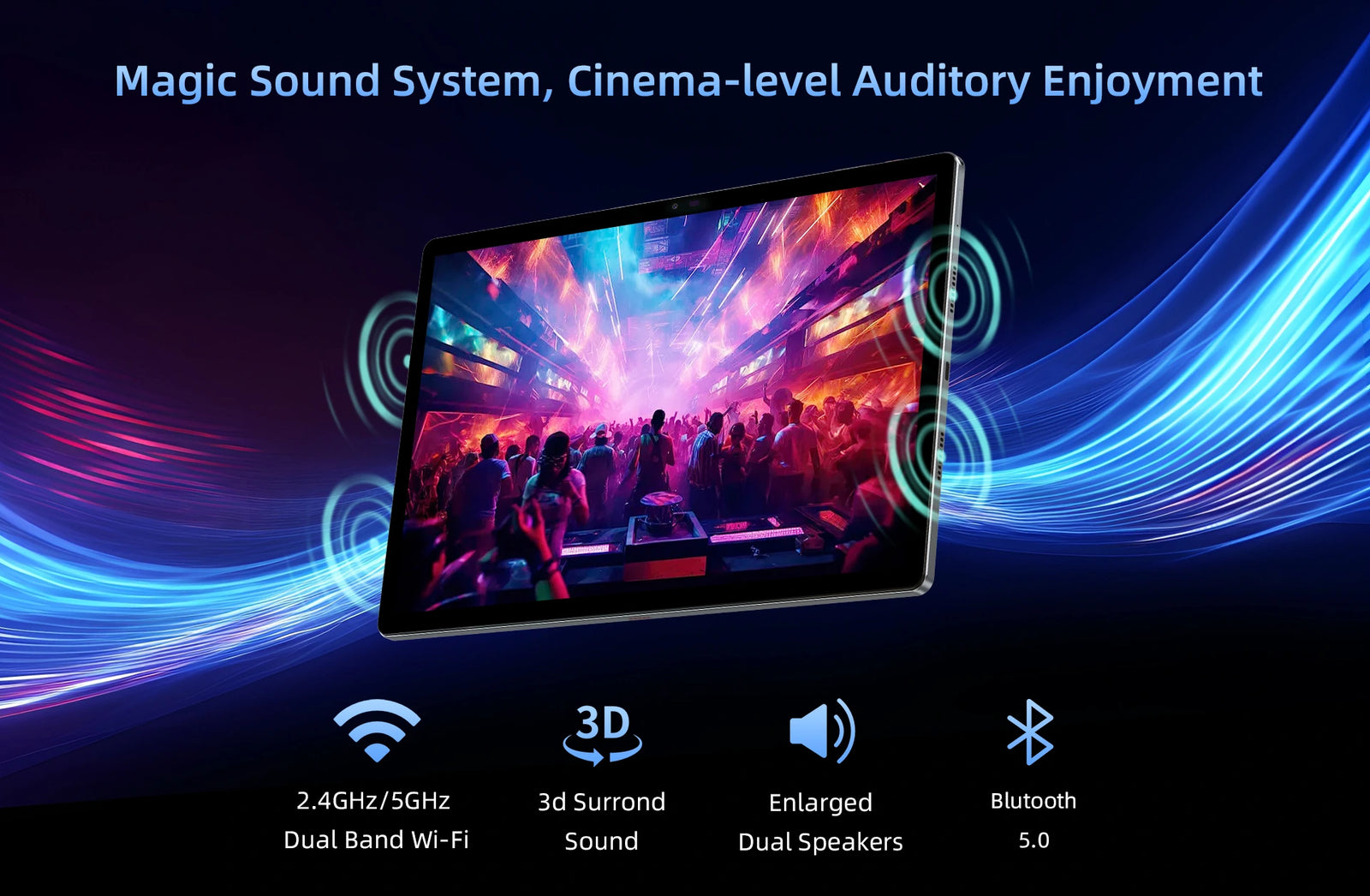 BMAX I13 Tablet | 13.3-Inch Android 16 4G LTE Tablet PC with T7255 Octa-Core Processor - A+ Image 16