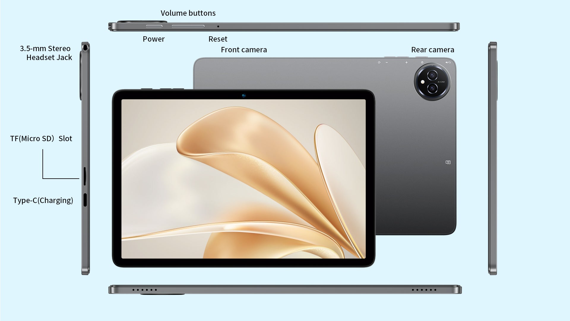 Bmax Maxpad I10 Plus Android 15 10.1 inch Tablet computer
