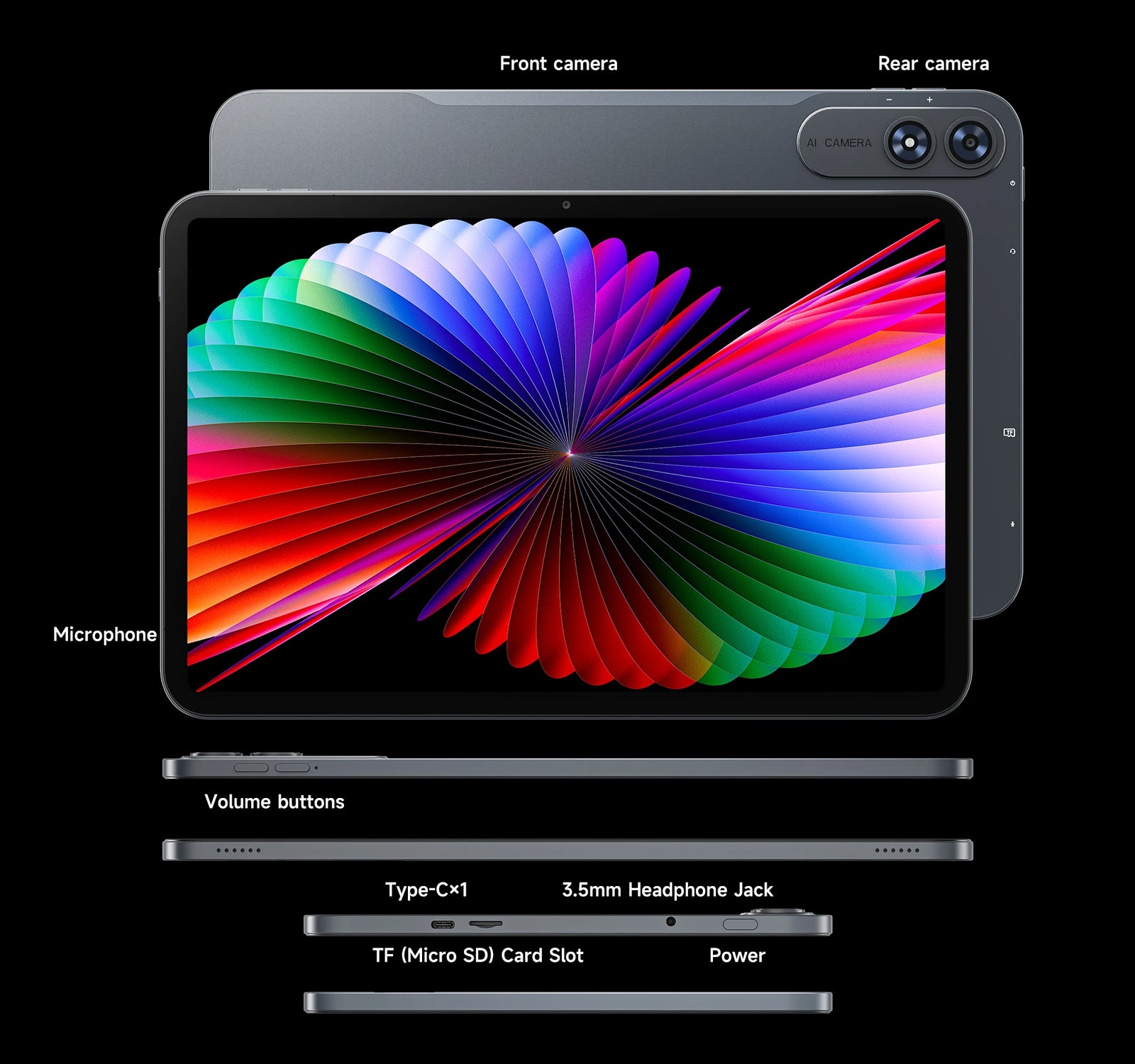 BMAX I14 Tablet | 13.4-Inch Android 16 Tablet PC with T7280 Octa-Core Processor - A+ Image 15