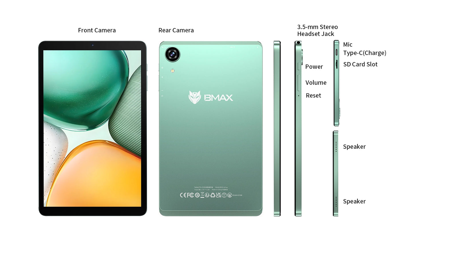 BMAX I8 Plus Tablet | Android 16 WiFi Tablet with Octa-Core Processor - A+ Image 18
