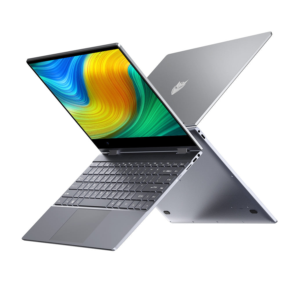 BMAX MaxBook Y14 14" FHD IPS Touchscreen Notebook Intel 12th-Gen N100  16GB LPDDR5  512GB SSD  360° Convertible Laptop
