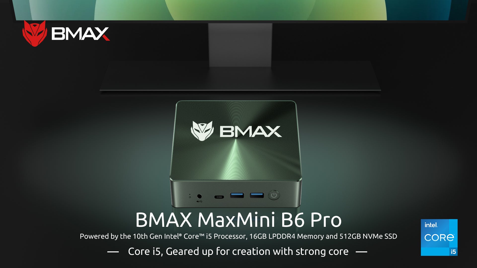 BMAX B6 Power 1060NG7 16GB RAM 1TB SSD Mini PC Desktop computer
