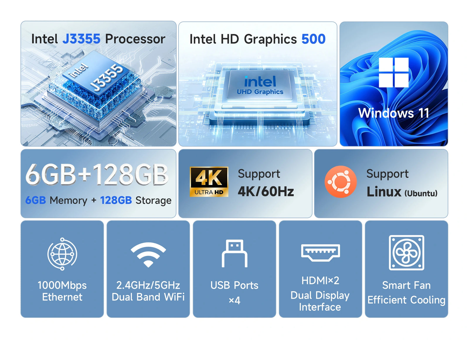 Mini PC BMAX B1 Plus - A+ Image 2