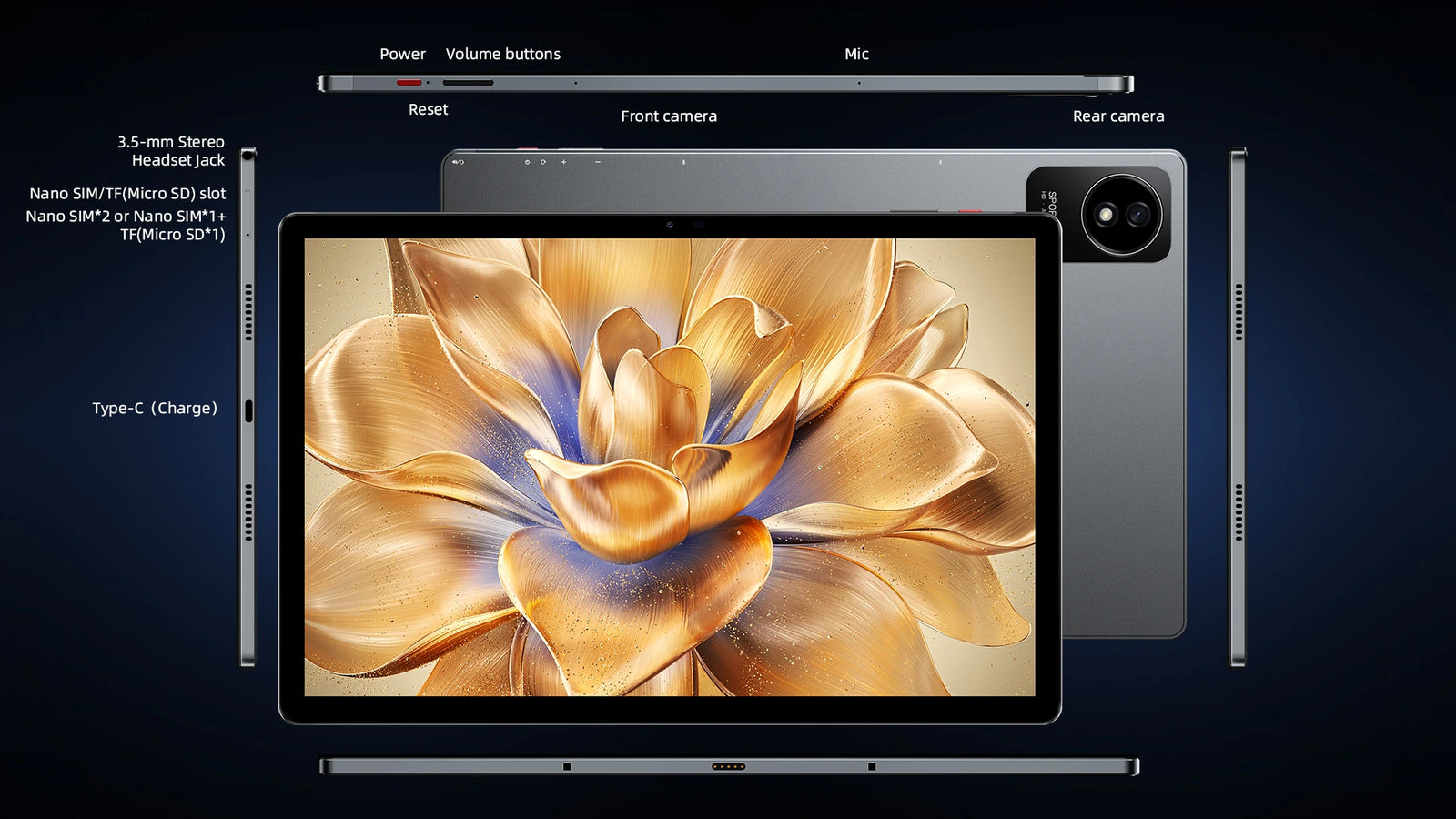 BMAX I13 Tablet | 13.3-Inch Android 16 4G LTE Tablet PC with T7255 Octa-Core Processor - A+ Image 20