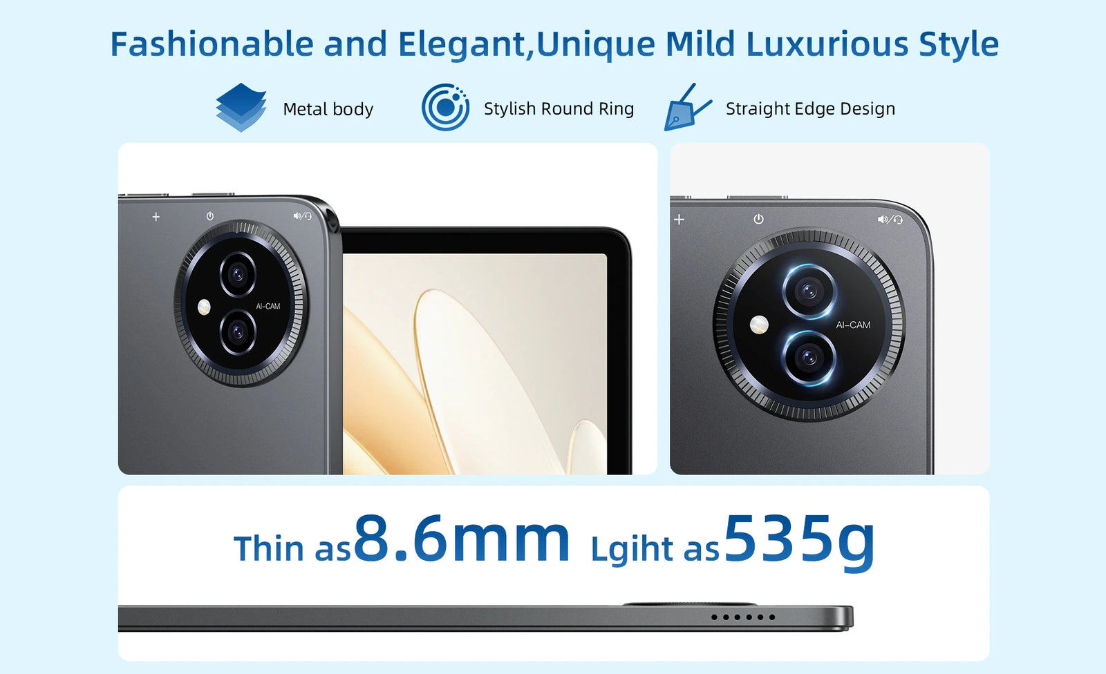 Tablet BMAX I10 Plus | Tablet z Androidem 16 WiFi i ośmiordzeniowym procesorem - A+ Image 3