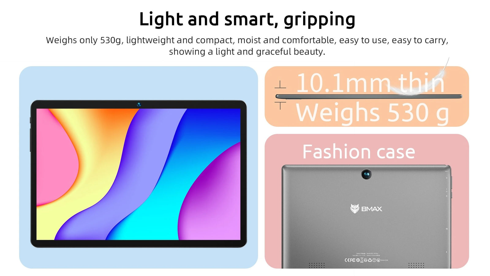 Tablet BMAX I9 Plus | Tablet z Androidem 16 WiFi 6 i czterordzeniowym procesorem RK3562 - A+ Image 3