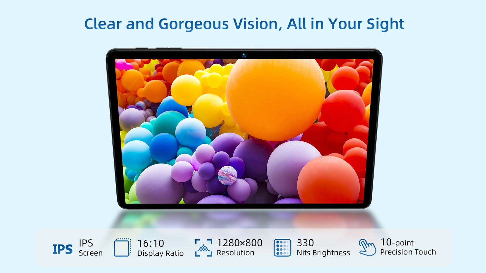 Tablet BMAX I10 Plus | Tablet z Androidem 16 WiFi i ośmiordzeniowym procesorem - A+ Image 4
