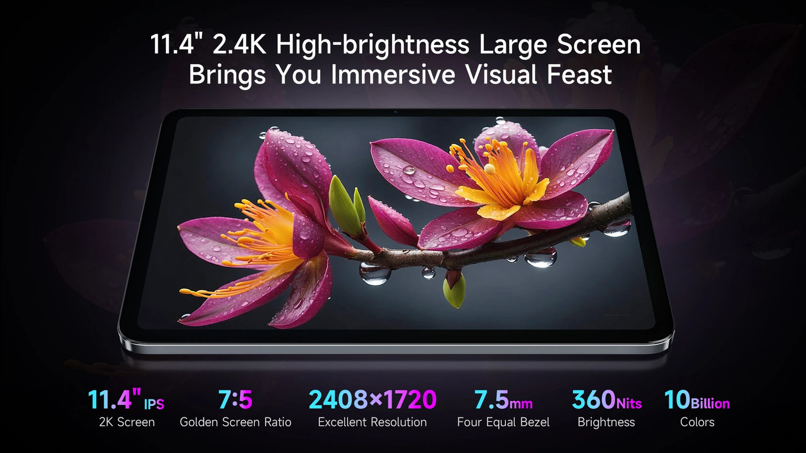 Tablet mocy BMAX I12 | 11,4-calowy tablet z Androidem 15 4G - A+ Image 4