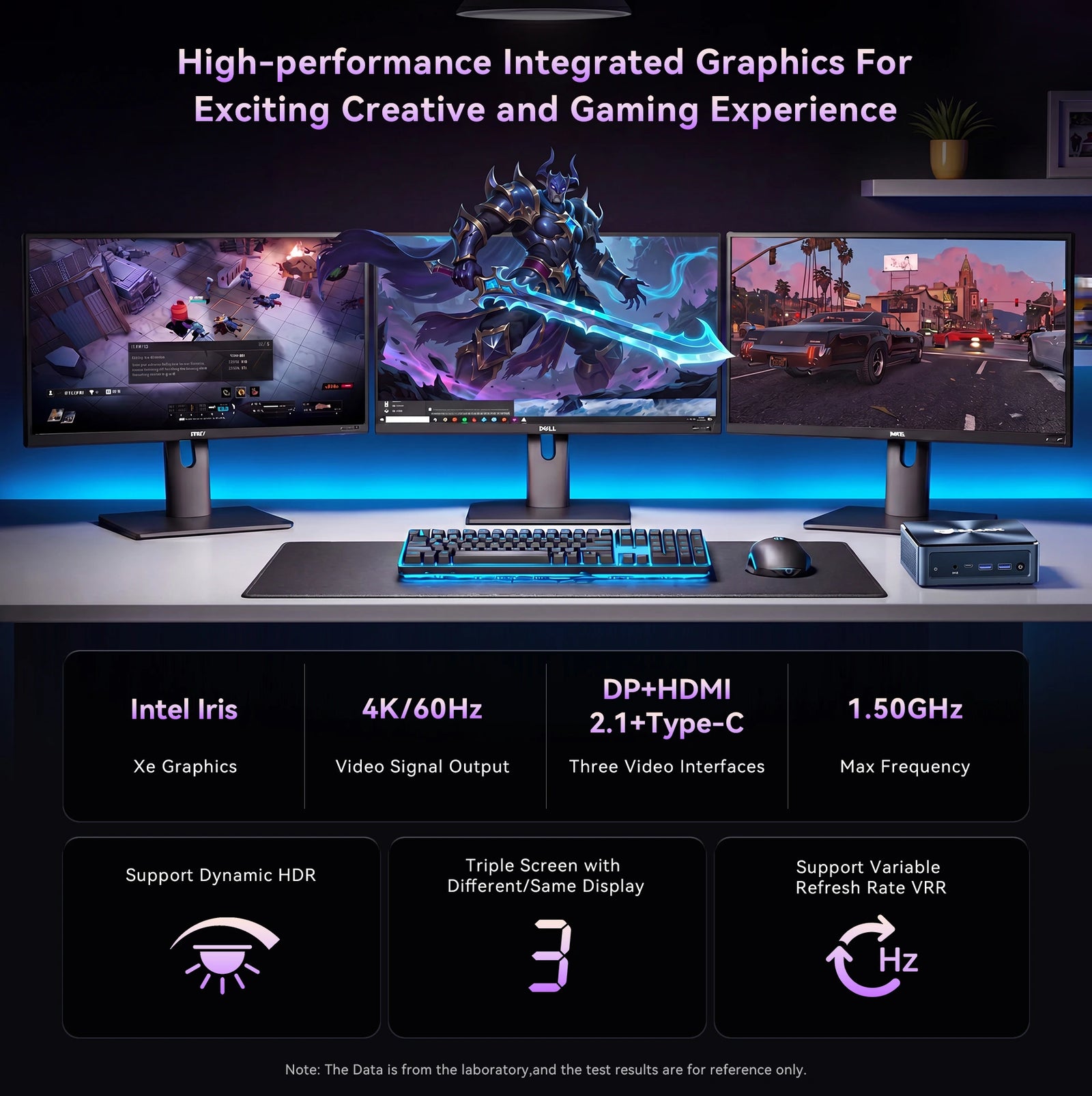 Minikomputer BMAX B10 Power | Komputer stacjonarny Intel Core i9-13905H 24 GB LPDDR5 1 TB NVMe - A+ Image 5