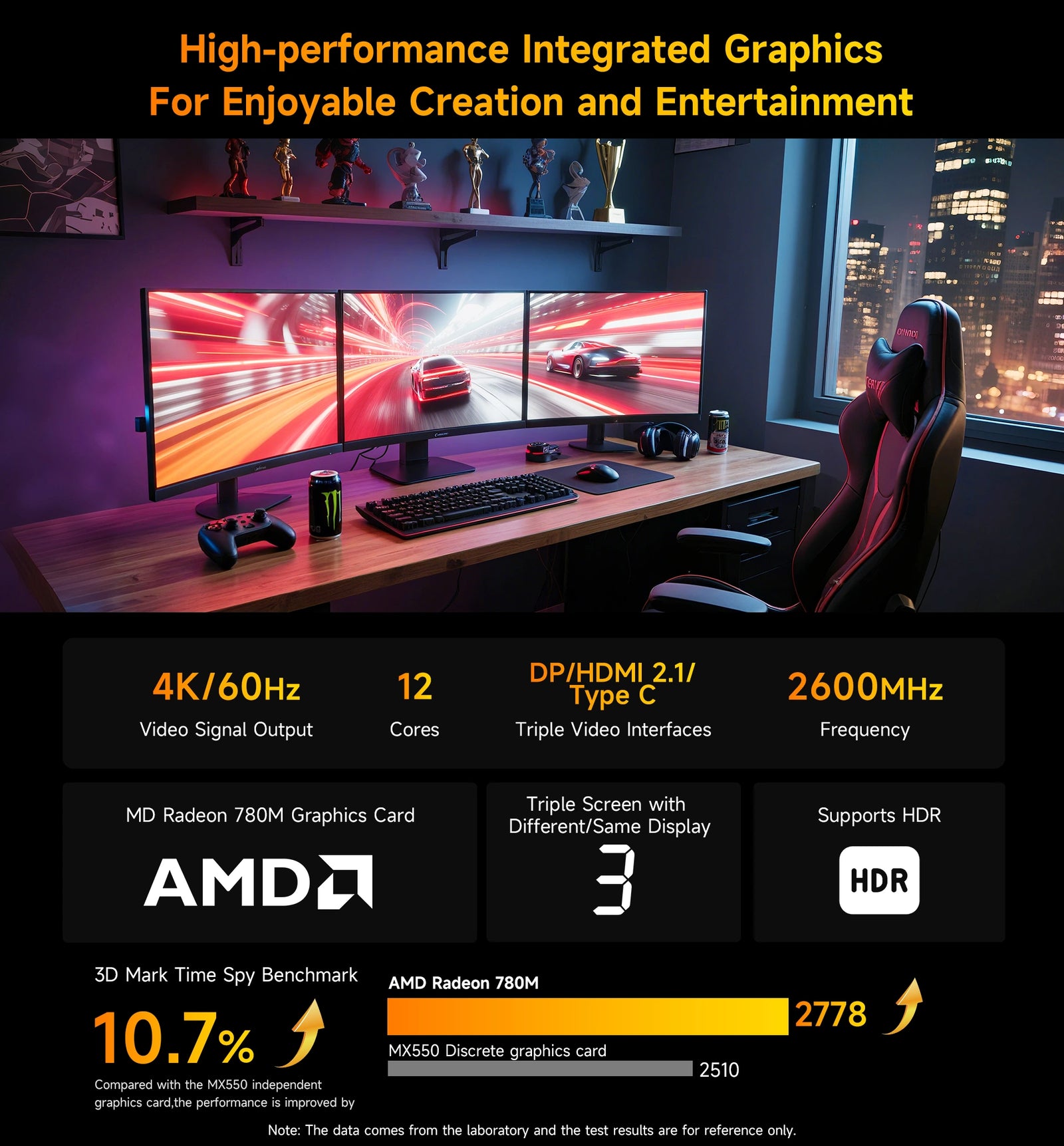 BMAX B8A Pro Mini PC | AMD Ryzen 7 8745HS Windows 11 Computer - A+ Image 5