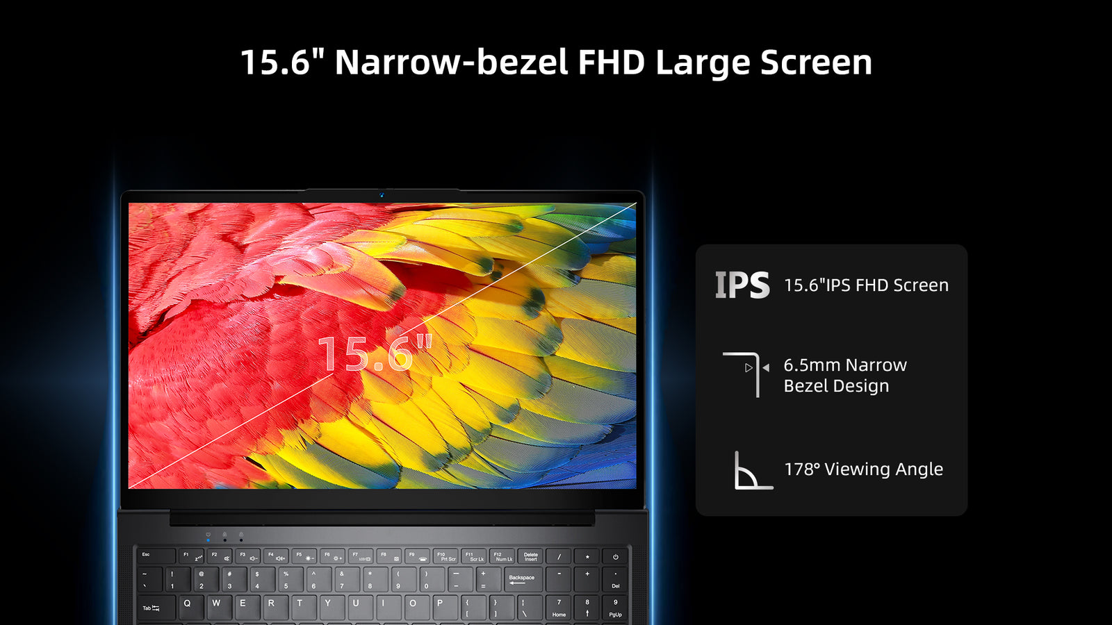 BMAX X17 Power Laptop | Intel Core i9-12900H Windows 11 Pro Laptop with 24GB RAM - A+ Image 5