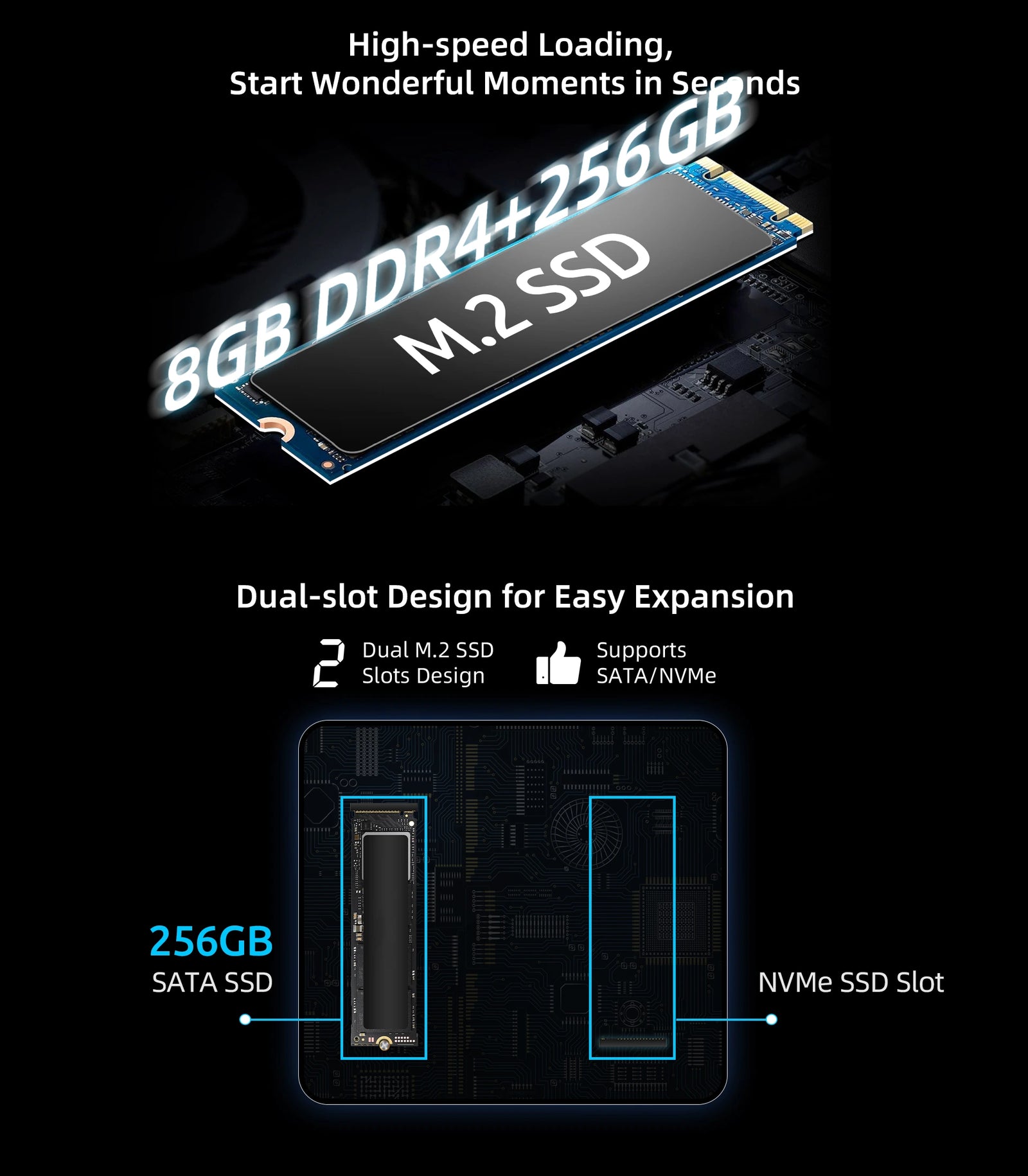 BMAX B3 Pro Mini PC | Intel Celeron N4500 Windows 11 Pro Computer - A+ Image 6