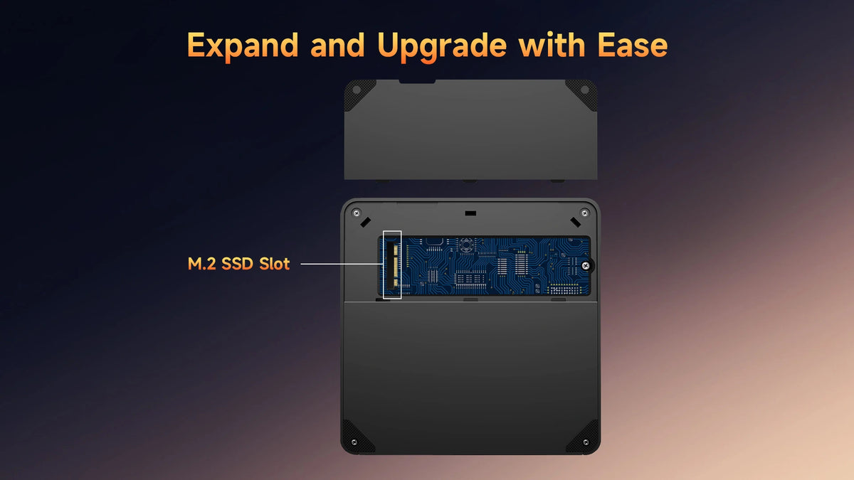 BMAX B3 Mini Mini PC | Intel Celeron N4100 Mini Computer with 8GB RAM and 256GB SSD A+