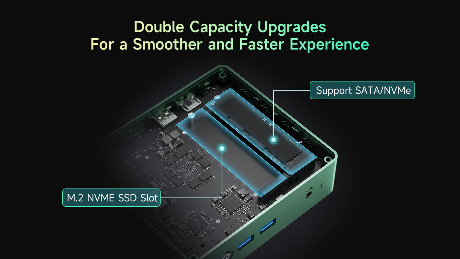 BMAX B6 Mini PC | Intel Core i3-8109U Mini Computer with 12GB RAM and 256GB SSD - A+ Image 7