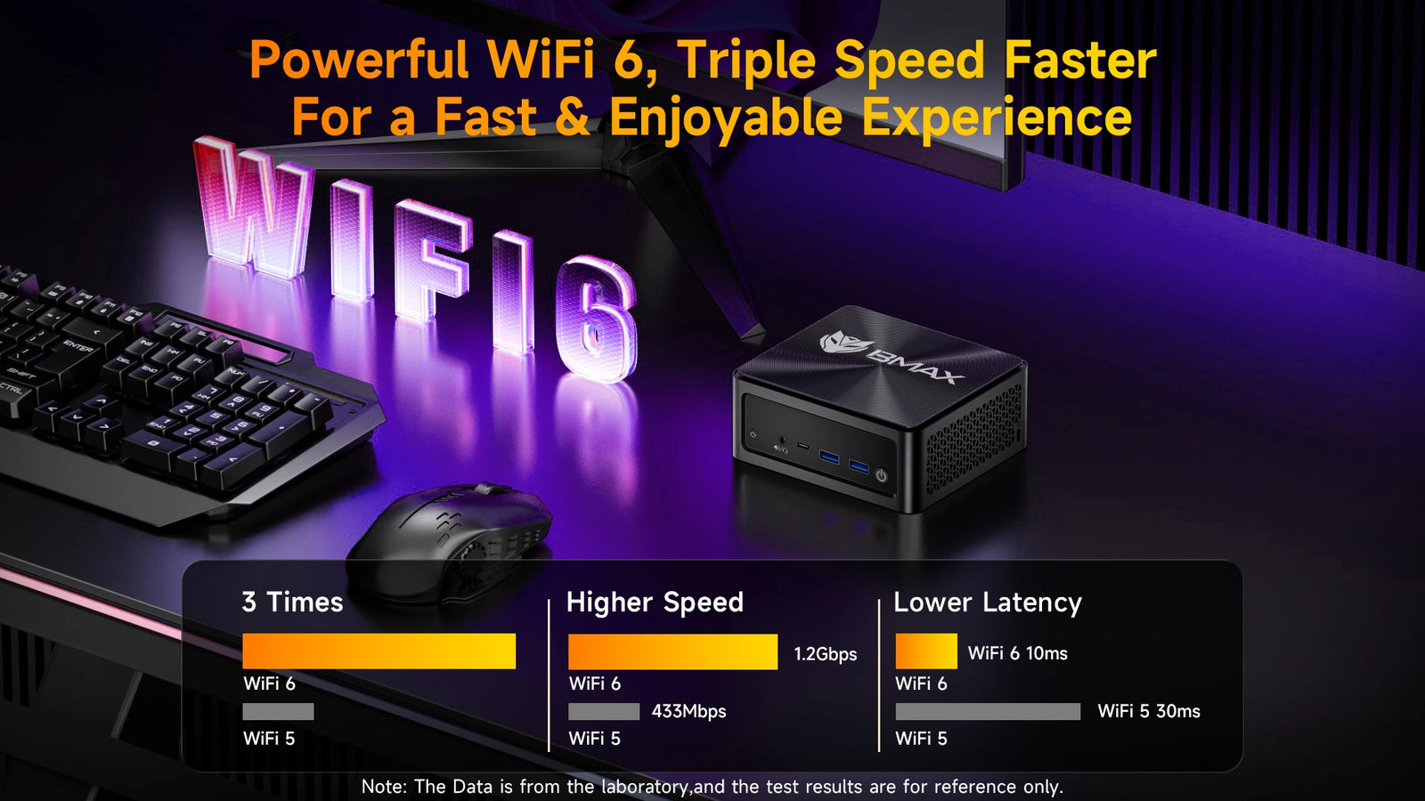 BMAX B8A Pro Mini PC | AMD Ryzen 7 8745HS Windows 11 Computer - A+ Image 8