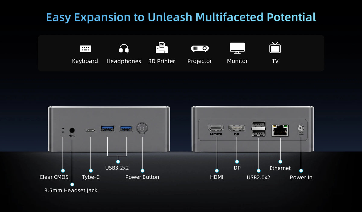 BMAX B9 Power Mini PC | Intel Core i9-12900H A+