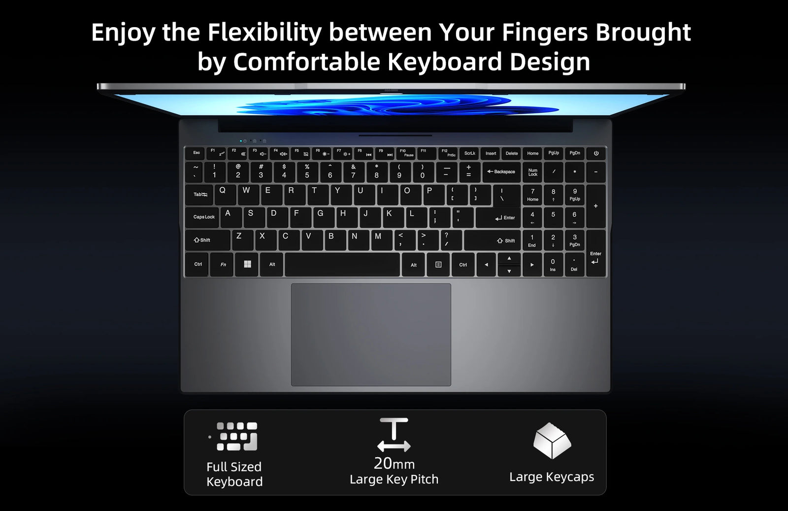BMAX X15 Pro Laptop | Windows 11 Pro Notebook with Intel N95 Processor - A+ Image 8