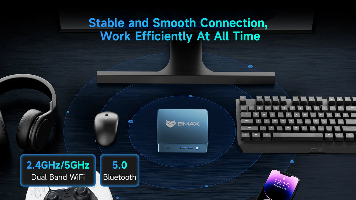 Mini PC BMAX B2 Power | Intel Celeron 5205U A+
