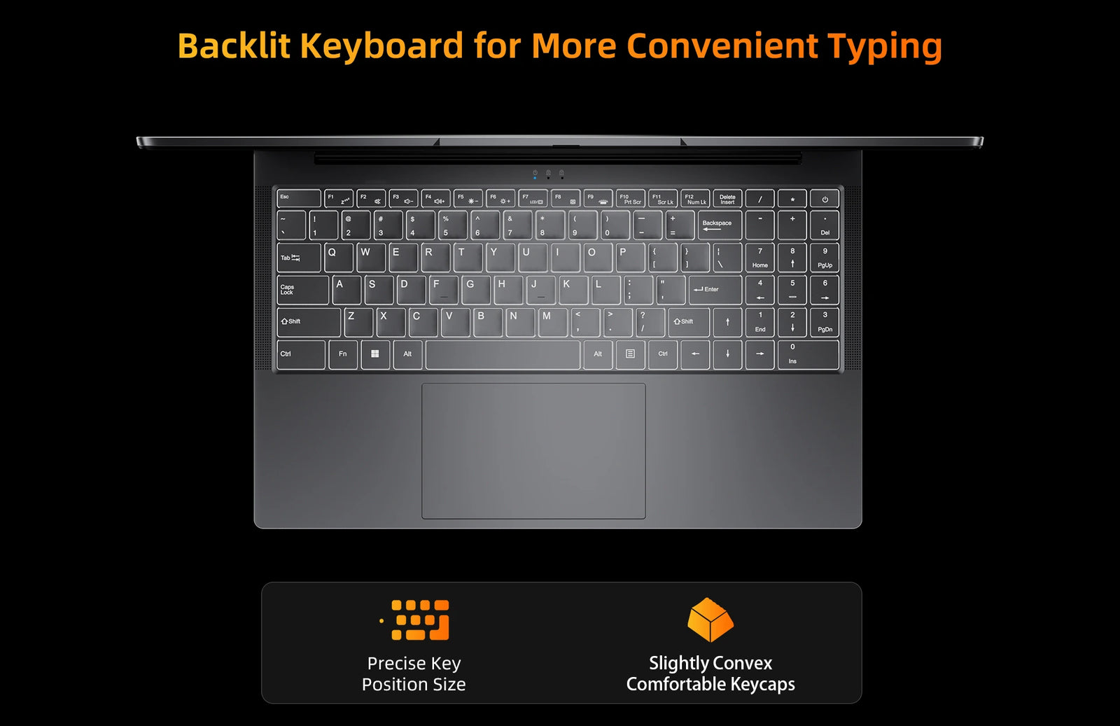 BMAX X17 Pro Laptop | AMD Ryzen 7 7730U Windows 11 Pro Notebook - A+ Image 9