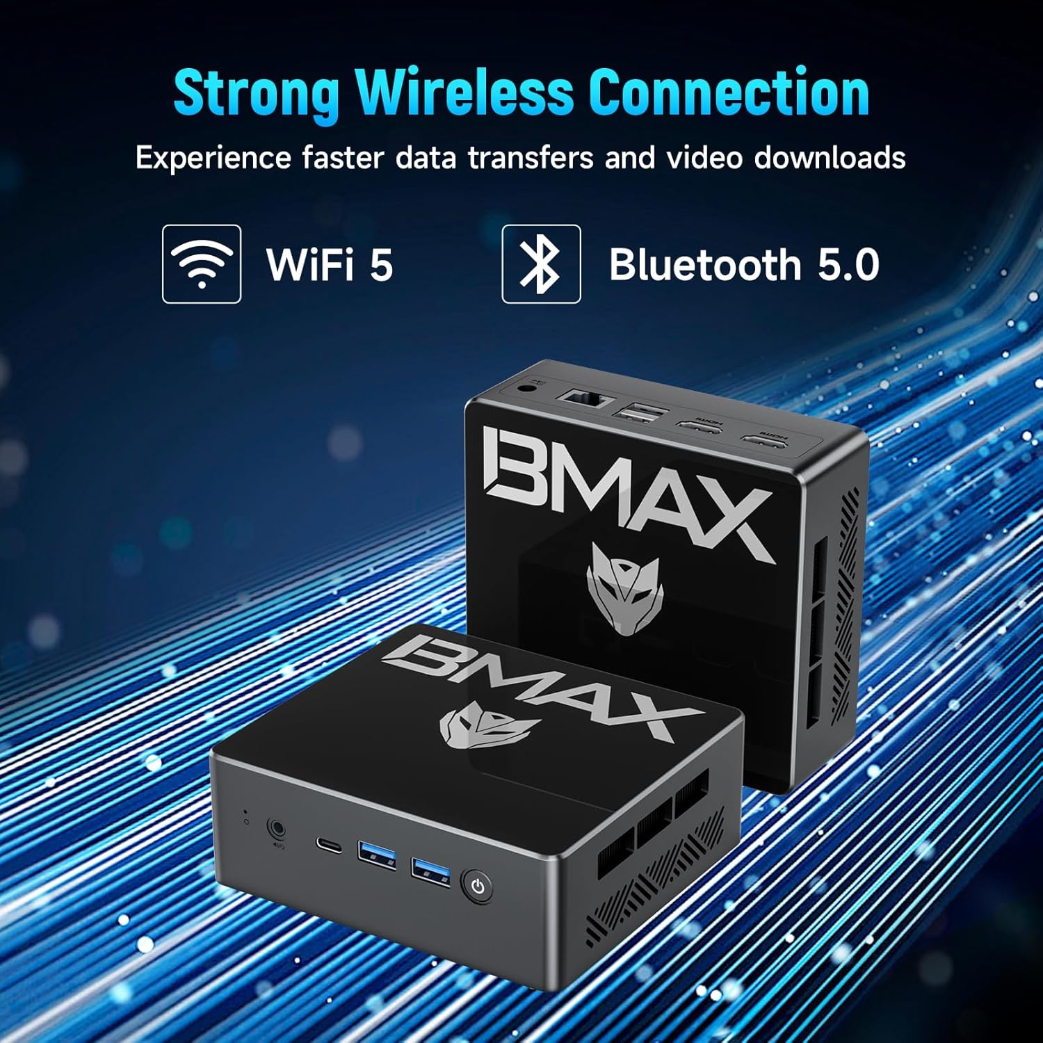 Bmax B4 Turbo  Intel® 13th Gen Twin Lake N150 16GB DDR4 RAM Mini PC