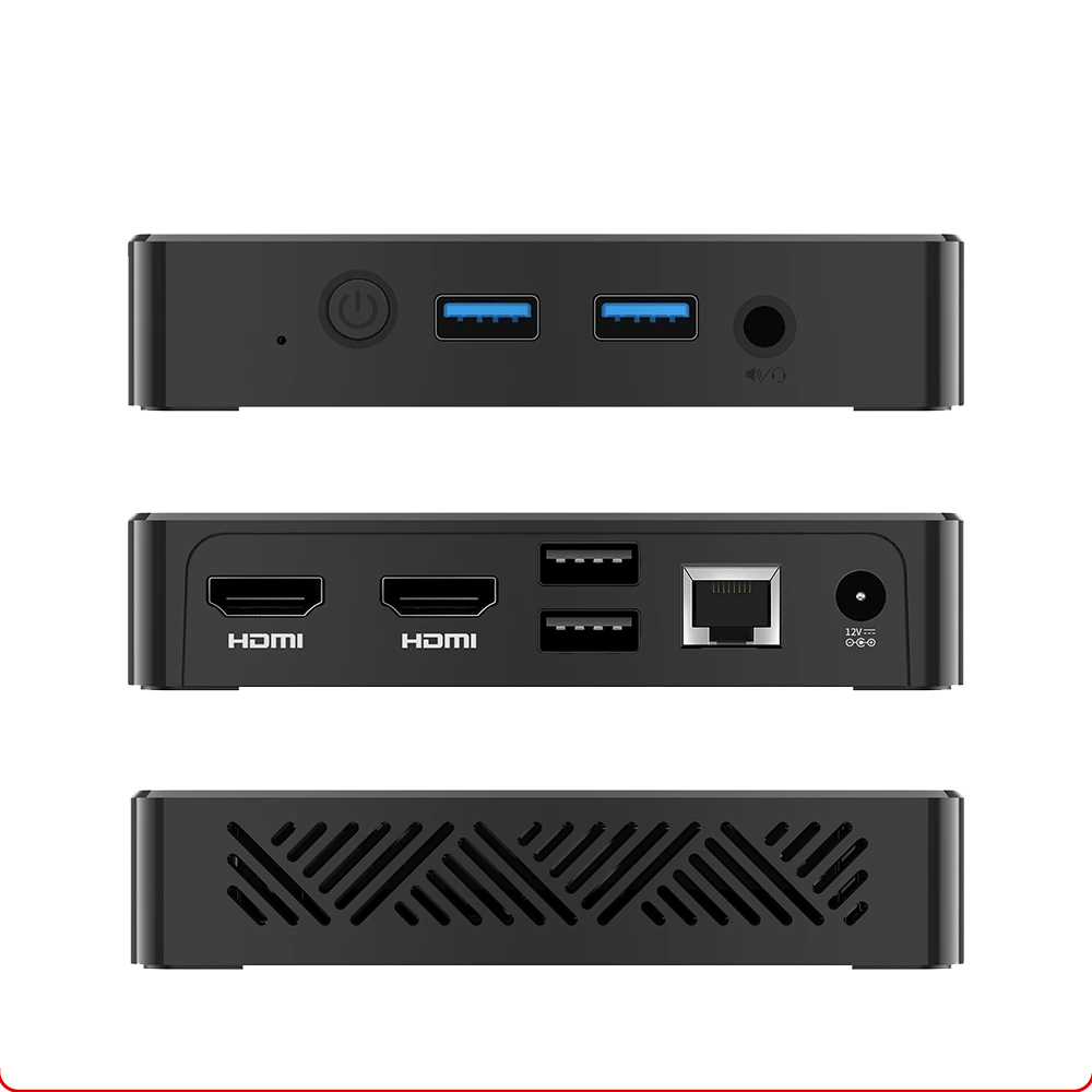 BMAX B3 Mini Mini PC | Intel Celeron N4100 Mini Computer with 8GB RAM and 256GB SSD