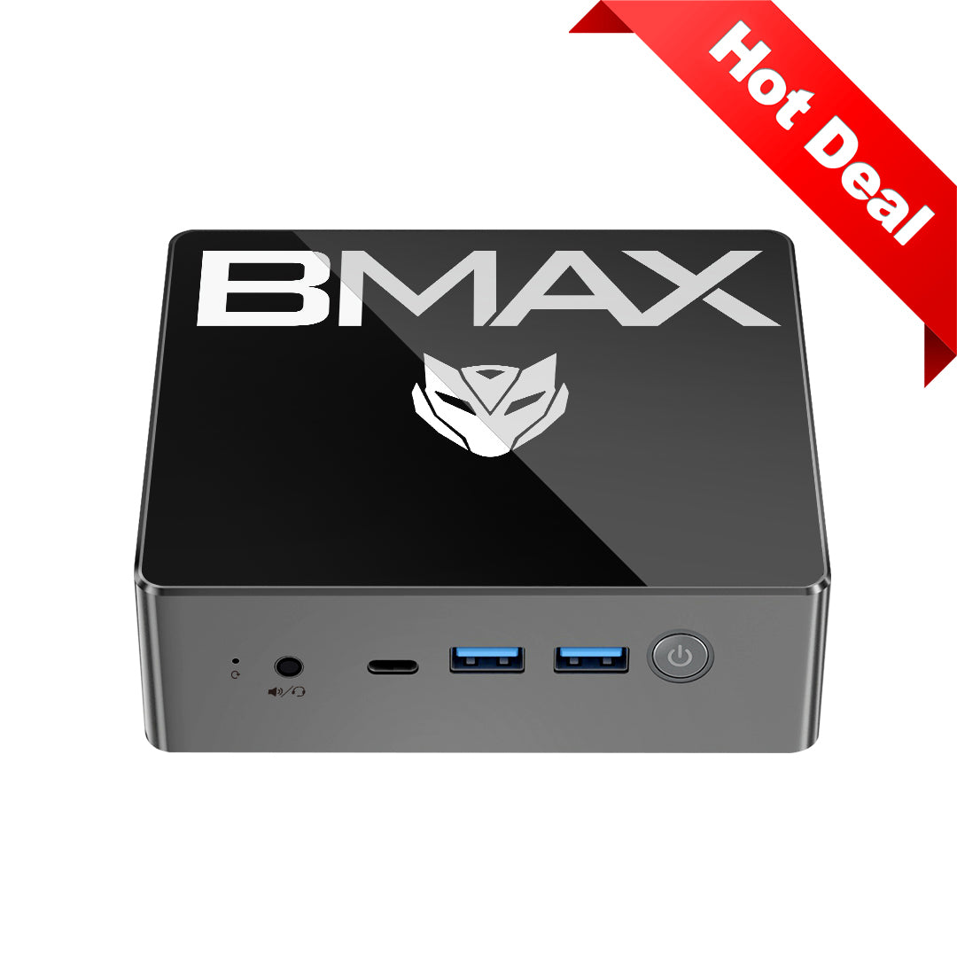 Bmax B4 Turbo N150 16GB DDR4 RAM 512GB SSD Mini PC Desktop computer Intel Twin Lake